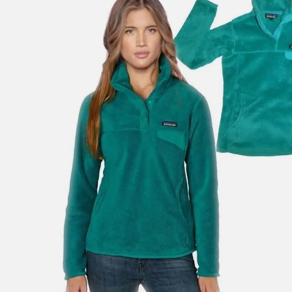 Patagonia Tops - Patagonia Re-Tool Snap-T Pullover
Size L
Color: Epic Blue (Teal)